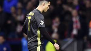 Cristiano Ronaldo y la Juventus fueron sorprendidos ayer ante el Atlético en Champions.