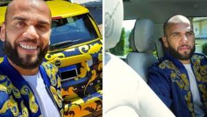 Así es el coche amarillo de Dani Alves, el cual puso a la venta para apoyar a una ONG.