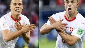 Los futbolistas de suiza, nacidos en Kosovo, recordaron a los aficionados serbios el odio que sienten luego que sus padres sufrieron en la guerra de los balcanes.