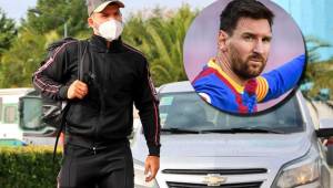 Agüero dijo que siempre habla con Messi y que está seguro de que el '10' renovará con el Barcelona.