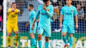 Coutinho lamentó la derrota del Barcelona contra el Levante.