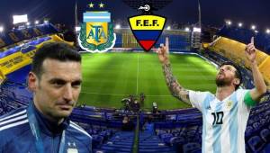 Argentina arranca ante Ecuador (jueves 6:30 pm de Honduras) en la eliminatoria rumbo al Mundial de Qatar 2022. Este apunta a ser el 11 de la albilceste en La Bombonera, según Olé.