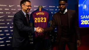 Así ha sido la renovación de Umtiti como futbolista del FC Barcelona.
