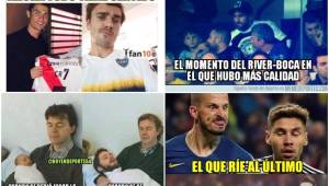 ¡Ya llegaron! Te dejamos los memes de la histórica final de Copa Libertadores que ganó River ante Boca en el Bernabéu. Messi también es protagonista.