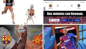 ¡Barcelona a la Europa League! Los crueles memes de la goleada del Benfica 3-0 ante el conjunto azulgrana de Koeman.