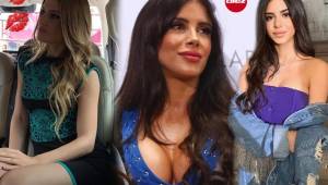 La esposa de Lionel Messi, Sergio Busquets y Fabregras acudieron a uno de los eventos de moda más importantes de Barcelona.