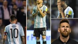 El delantero estrella de Argentina y Barcelona está a las puertas de perderse el Mundial de Rusia 2018.