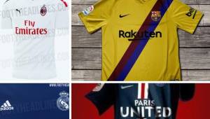 Es 2019 y ya se van conociendo algunos detalles de las equipaciones de los diferentes equipos de las ligas europeas para la próxima temporada. El cofundador de camisetas de fútbol clásico, Doug Bierton, ha revelado algunas playeras, al igual que Footy Headlines.