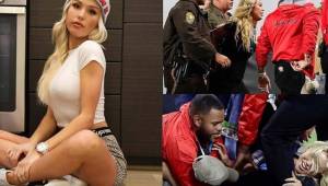La famosa instagramer Kelly Kay pasó la noche en la cárcel al intentar interrumpir el partido del Super Bowl entre Chiefs y los 49ers. Ella compartió las imágenes de lo ocurrido.