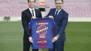 Sergi Roberto será jugador del Barcelona hasta el 2022.