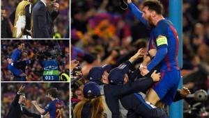 Barcelona consiguió una histórica clasificación a cuartos del Champions League tras superar 6-1 al PSG (6-5 el global). Fotos AFP y EFE