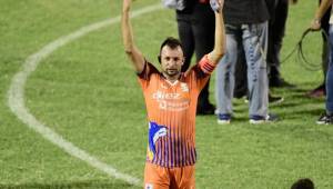 Ronald Montoya, capitán de la UPNFM, dejó un claro mensaje al Olimpia de cara a la ida de las semifinales. Foto Yoseph Amaya.