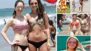 El verano llegó a Honduras y las chicas lindas se pasearon por las playas de Puerto Cortés y Tela donde se jugaron partidos de Liga Nacional.