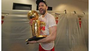 El español Marc Gasol seguirá por un año más en los campeones de la NBA Raptors de Toronto.