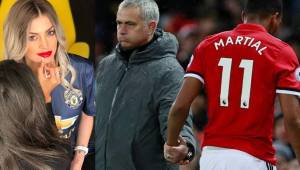 La hermosa mujer de Anthony Martial, Melanie Da Cruz, contó a L'Equipe el 'sufrimiento' que vivió el delantero del Manchester United cuando Mourinho era el técnico.