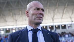Zidane no salió contento, pese a que el Real Madrid derrotara al Getafe.