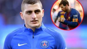 Verratti apuntó que Messi nunca es sancionado por los árbitros.