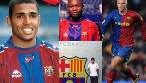Desde Emmanuel Amunike hasta Martín Cáceres. Conocé a los futbolistas que tal vez no los recuerdas haberlos visto con la camiseta del Barcelona.