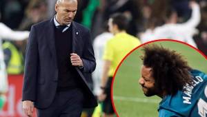 Zidane no descarta que Marcelo estará para el partido contra el PSG.