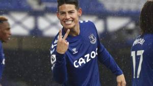 James Rodríguez llegó al Everton de manera gratuita tras ser uno de los descartes de Zidane en el Real Madrid.