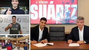 Te presentamos las imágenes del primer día de Luis Suárez como el nuevo jugador del Atlético de Madrid. Hoy fue presentado oficialmente.