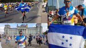 Los catrachos disfrutaron de la Maratón en Berlín, Alemania.