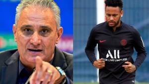 Tite dice que ya habló con Neymar sobre su futuro y esperan la decisión del PSG.