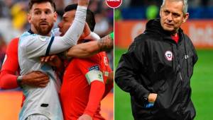 Rueda aclaró que el encontronazo entre Messi y Medel fue normal en un partido de fútbol.