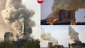 La noticia del día en el mundo: La emblemática catedral de Notre Dame ubicada en París se incendió la tarde este lunes. Acá te dejamos las imágenes del triste momento.