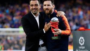 Xavi Hernández y Messi compartieron vestuario en el Barcelona que logró el 'sextete'.