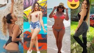 La hermosa Kimy Leverón, presentadora de televisión en El Salvador, es una de las mujeres más seguidas en las redes sociales.