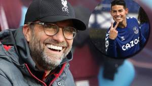 Klopp alabó el trabajo que está haciendo Ancelotti con el Everton y la contratación de James Rodríguez.