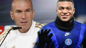 Zidane volvió a ser consultado por una posible llegada de Mbappé al Real Madrid.