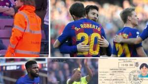 Está son algunas de las imágenes que dejó el partido entre Barcelona y Getafe por la jornada 24 de LaLiga en el Camp Nou.