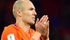 Arjen Robben no seguirá vistiendo la camiseta de la Selección de Holanda.