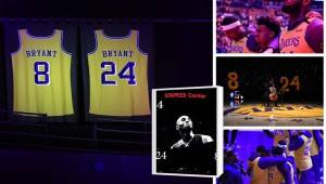 Doloroso adiós a Kobe Bryant. Los Lakers jugaron anoche y le hicieron un homenaje espectacular a su leyenda en el Staples Center. Imágenes desgarradoras.