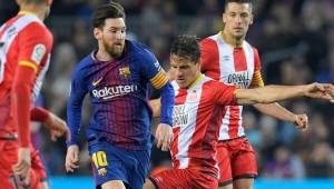 Los aficionados del Barcelona en Estados Unidos ya no podrán ver a Messi jugando contra el Girona del Choco Lozano. Foto archivo