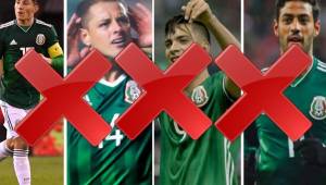 Según una encuesta publicada en redes sociales, los aficionados aztecas eligieron a los futbolistas que ya no deberían volver a ser convocados a la selección de México.