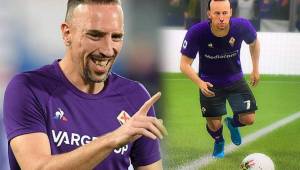Ribéry tomó con un humor su apariencia en el videojuego FIFA 20.