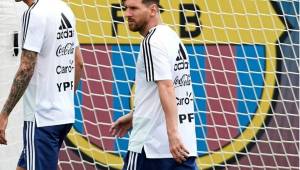 Lionel Messi está concentrado con Argentina de cara al Mundial de Rusia 2018.