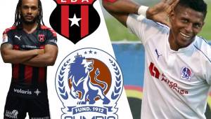 El Olimpia y Alajuelense se miden este jueves en el juego de vuelta por la Liga de Concacaf. Carlo Costly y McDonald son las figuras. Fotos cortesía