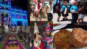 Comidas típicas, Costumbres y tradiciones, actos religiosos. Mirá las mejores fotos de cómo se vive la Semana Santa en Honduras.