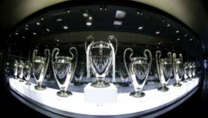 Este es el espacio donde el Real Madrid tiene todos sus trofeos conquistados en la Champions League.