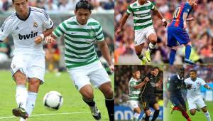 El recorrido que tiene Emilio Izaguirre en Europa es envidiable y su buen suceso en el Celtic de Escocia le ha hecho enfrentarse a estrellas como Messi, Cristiano y Neymar.