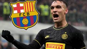 Lautaro Martínez ha sido vinculado para tomar el puesto de Luis Suárez en el Barcelona.