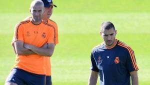 Zidane le ayudó 'mucho' a Ancelotti con Benzema.