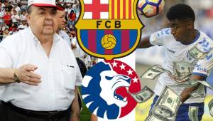 Rafael Ferrari está a punto de cerrar un acuerdo millonario entre Olimpia y Barcelona por Choco Lozano.
