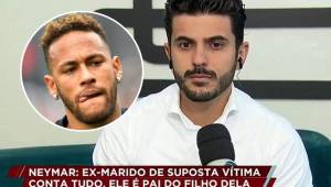 Estivens Alves es el ex marido de la mujer que acusa a Neymar y cree que lo que el futbolista brasileño es muy bajo.