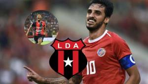 Alex López ha tenido un bonito gesto con Bryan Ruiz, el nuevo fichaje del Alajuelense de Costa Rica.