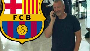 Esta imagen del agente de Draxler en Barcelona está dando de qué hablar. FOTO: BILD.